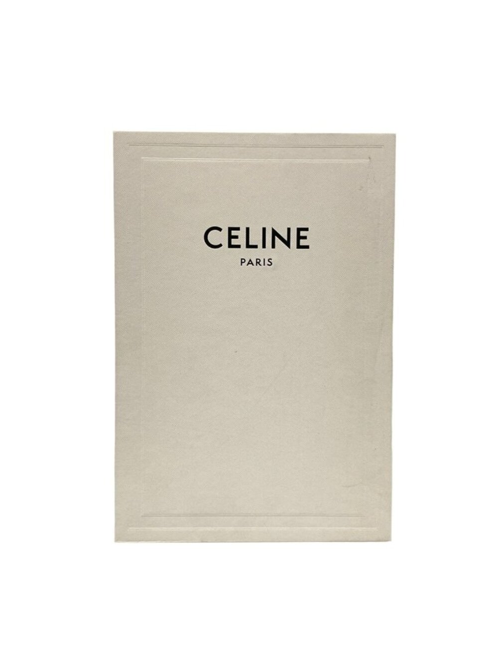 Celine Shoulder Bag Triomphe Canvas Black Dark Brown Leather - Picture 9 of 15